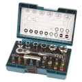 Produktbild: MAKITA Bit-Set B-54081 21-tlg inklusive Ratsche in Kunststoffbox