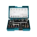 Produktbild: Makita Bit-Set 21-teilig inkl. Ratsche in Kunststoffbox B-54081