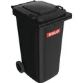 Produktbild: SULO Müllgrossbehälter 240 l HDPE anthrazitgrau fahrbar, nach EN 840 (240 l) (1052256)