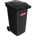 Produktbild: Sulo - Müllgroßbehälter 240 l hdpe anthrazitgrau fahrbar, nach en 840