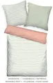 Produktbild: TOM TAILOR HOME Bettwäsche STRIPES WITH A KICK in Gr. 135x200cm oder 155x220cm, Perkal, 2 teilig, new bedroom, farbige Paspel am Kissen