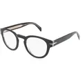 Produktbild: David Beckham DB 7125 Herren-Brille inkl. Gläser Vollrand Panto Kunststoff-Gestell 47/25/145, schwarz