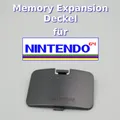 Produktbild: RetroReiZ N64 Ersatz Deckel für Nintendo 64 Konsole Abdeckung Klappe Memory Expansion Fach (Standard N64 schwarz) 1 Stück