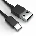Produktbild: USB-C Ladekabel für Huawei P30 Pro New Edition Schwarz 1 m Handy Schnellladekabel Datenkabel