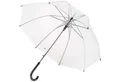 Produktbild: BURI Stockregenschirm Transparenter Design Regenschirm - durchsichtiger Stockschirm Schirm