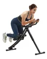 Produktbild: VEVOR Ab-Maschine Bauchtrainer Bauchmuskeltrainer 200kg Verstellbar Schwarz