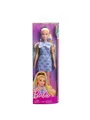 Produktbild: Barbie Fashionistas #237, Blond, blaues Halter-Kleid mit Accessoire HYT93