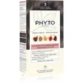 Produktbild: Phyto Color Haarfarbe ohne Ammoniak Farbton 3 Dark Brown 1 St.