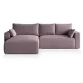 Produktbild: Masseno Ecksofa, Lila, Holz, 3-Sitzer, L-Form,L-Form, 265x178 cm, Wohnzimmer, Sofas & Couches, Wohnlandschaften, Ecksofas