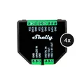 Produktbild: Shelly Plus AddOn - 4er-Set - Zubehör für Plus Relais (+12 Monate GRATIS Shelly Premium ab 100€)