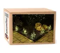 Produktbild: Gartenpirat Weihnachtsfigur 5 x Tanne mit LED beleuchtet für Blumenkasten Garten Deko Weihnachten