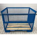 Produktbild: Gitterbox Box Industrie Lagerbox 1240x835x970 mm Blau stapelbar