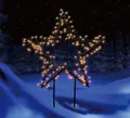 Produktbild: TrendLine LED Stecker Stern Ø 60 x 80 cm warmweiß  Gartenstecker