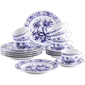 Produktbild: KAHLA 170290A72067C Rossella Zwiebelmuster Kaffeeservice 18tlg. | Kaffeeset für 6 Personen mit Zwiebelmuster Dekor aus Porzellan