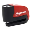 Produktbild: RADIKAL RK6 Bremsscheibenschloss mit Alarm 120db + Warnung, ø6, Rot, 6 mm
