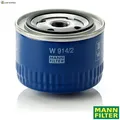 Produktbild: ÖLFILTER W 914/2 FÜR RENAULT 11/Hatchback/Van ENCORE 12 TRAFIC/Bus/Rodeo 16 8
