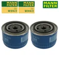 Produktbild: 2X MANN-FILTER W914/2 ÖLFILTER FÜR DACIA FIAT RENAULT ALPINE FORD LADA CHEVROLET