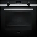 Produktbild: Siemens HB579GBR3 iQ500  Einbau-Backofen, 60 cm breit, 71L, ActiveClean, cookControl40, Air Fry, TFT-Display, edelstahl