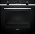 Produktbild: Siemens Einbau-Backofen HB579GBR3 | iQ500 | 71 L | 14 Heizarten | Pyrolyse | Air Fry | cookControl40 | Edelstahl,  (Spektrum:  bis D)