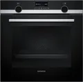 Produktbild: SIEMENS Backofen iQ500 HB579GBR3, mit Teleskopauszug nachrüstbar, Pyrolyse-Selbstreinigung, coolStart, cookControl, softMove, Booster, SoftClose, 3D Heißluft