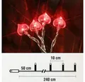 Produktbild: STAR LED-Lichterkette 007-45 LED Lichterkette 20er Herz rot Batterie