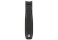 Produktbild: Nagelknipser Edelstahl schwarz matt gebogen 12,5cm ergonomisch Premium