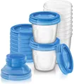 Produktbild: Philips Avent SCF618/10 Aufbewahrungssystem Muttermilch Becher Deckel Adapter