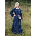 Produktbild: Battle Merchant Ritter-Kostüm Mittelalterkleid, Unterkleid Ana, blau blau XXL | XXL