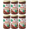 Produktbild: Zwergenwiese FruchtGarten Erdbeere-Rhabarber 6 x 225g - 70% Frucht, glutenfrei