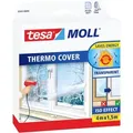Produktbild: Moll Thermo Cover Fenster-isolierfolie - Transparente Isolierfolie Zur Wärmedämmung An Fenstern - Inklusive Praktischer Klebelösung - 4 M X 1,5 M - Tesa