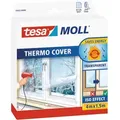 Produktbild: Moll Thermo Cover Fenster-isolierfolie - Transparente Isolierfolie Zur Wärmedämmung An Fenstern - Inklusive Praktischer Klebelösung - 4 M X 1,5 M - Tesa