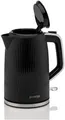 Produktbild: Gorenje K17DPB, 1,7 l, 2200 W, Schwarz, Kunststoff, Wasserstandsanzeige, Drahtlos