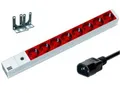 Produktbild: 19 Zoll Steckdosenleiste PDU Bachmann 8x Schuko IEC320 C14 Stecker USV Anschluss
