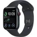 Produktbild: APPLE Watch SE GPS + Mobilfunk 44mm Midnight Aluminium Gehäuse mit Midnight Sport Band - Schwarz