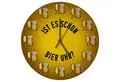 Produktbild: speecheese Wanduhr Ist es schon Bier Uhr? Wanduhr aus MDF