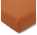 Produktbild: Estella Spannbettlaken Estella Fein-Jersey Spannbettlaken 120/200 terracotta