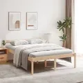 Produktbild: vidaXL Seniorenbett 120x200 cm Massivholz Kiefer