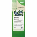 Produktbild: HEIDELBEEREN ARZNEITEE Myrtilli fructus Bio Salus 100 g PZN03424930