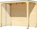 Produktbild: Karibu Promajna small Pavillon mit Rückwand und 1 Lamellenwand