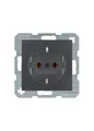 Produktbild: Berker 47431606 Steckdose SCHUKO anthrazit, matt Berker B.3/B.7