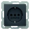 Produktbild: Berker B.3 / B.7 Steckdose anthrazit matt 47431606