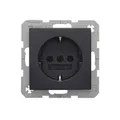 Produktbild: Steckdose SCHUKO S.1/B.3/B.7 anthrazit, matt 47431606 HAGER
