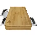 Produktbild: Ks Tools Schneidbrett mit 3 Edelstahl-Auffangschalen [Hersteller-Nr. 100225]