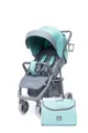 Produktbild: 4BABY Kinderwagen MOODY AQUA, bis 22kg, stylisch, multifunktional und elegant