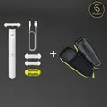 Produktbild: Philips OneBlade Intimate & SkinProtect – Komplettset mit Exklusiv-Tasche