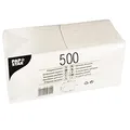 Produktbild: PAPSTAR Servietten, 330 x 330 mm, 1lagig, weiß 12391
