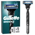 Produktbild: Gillette Mach3 Rasierapparat mit 1 Klinge Rasierapparat