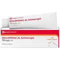 Produktbild: Diclofenac AL Schmerzgel 10 mg / g für akute Muskelschmerzen