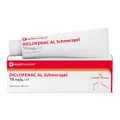 Produktbild: Diclofenac AL Schmerzgel 10 mg / g für akute Muskelschmerzen bei Erwachsenen