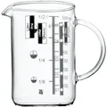 Produktbild: WMF Messbecher 0,5l Skalierung 4 Masseinheiten Gourmet hitzebeständiges Glas (500 ml) (06.0596.2000)